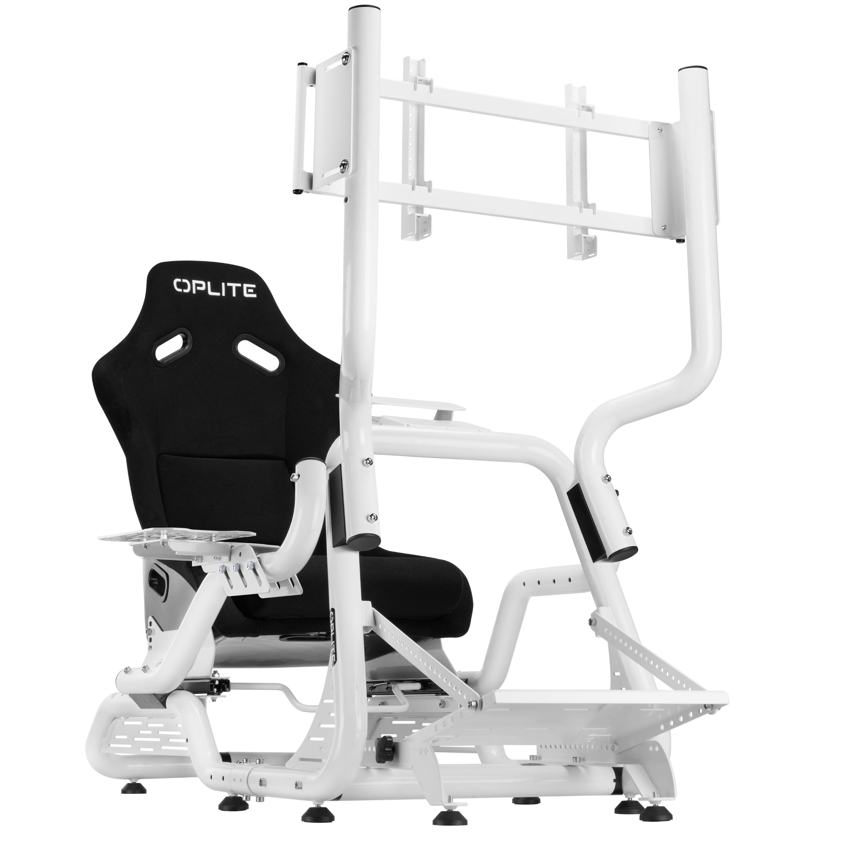 SimRacing & FlightSim Holder White