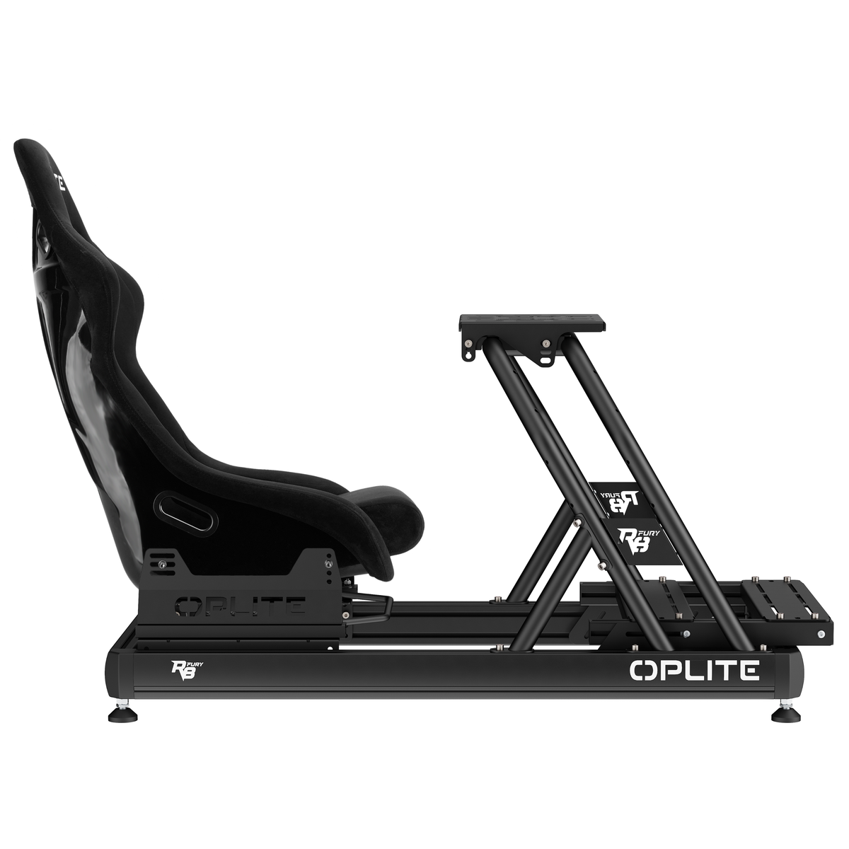 OPLITE R8 Fury Black cockpit, side profile