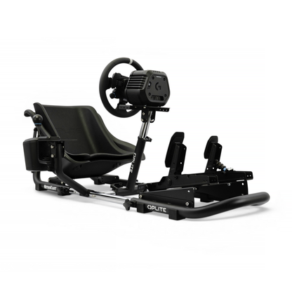 NitroKart Black V2 cockpit, close-up angle with accessories