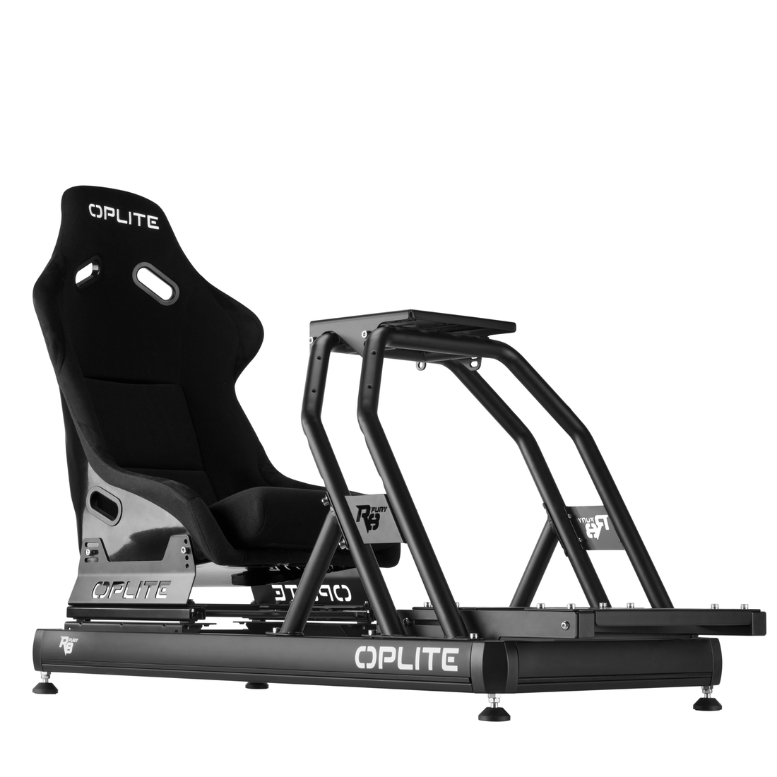 OPLITE Cockpit R8 Fury Black sim racing cockpit