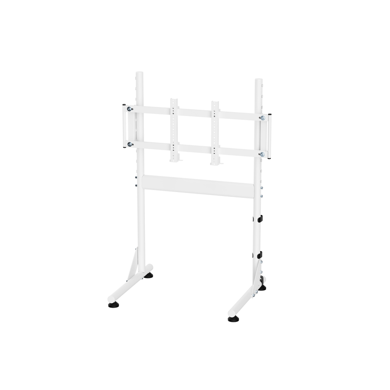 NitroKart Monitor Stand White V2, front view
